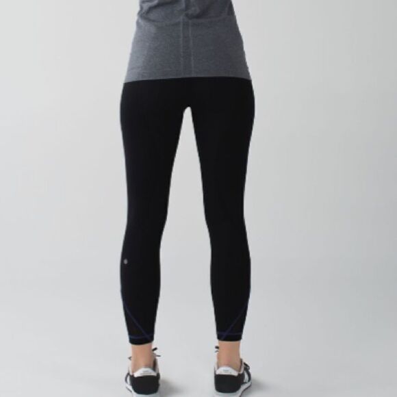 Lululemon Inspire Tight full On Luxtreme Mesh Floral Sport White Multi Black - Picture 2 of 13